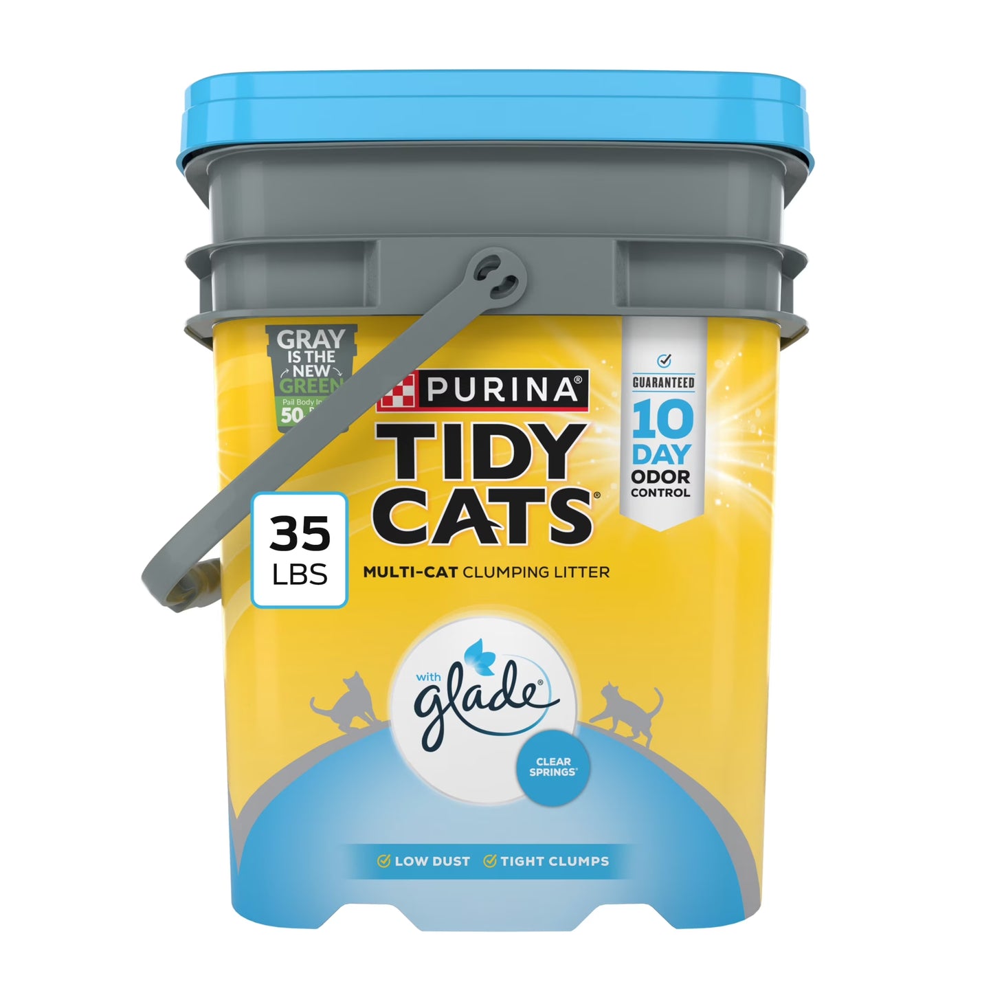 Purina  with Glade Clear Springs Scented, Odor Control, Clumping Multi-Cat Litter
